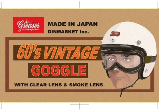 GREASER 60`s VINTAGE GOGGLE