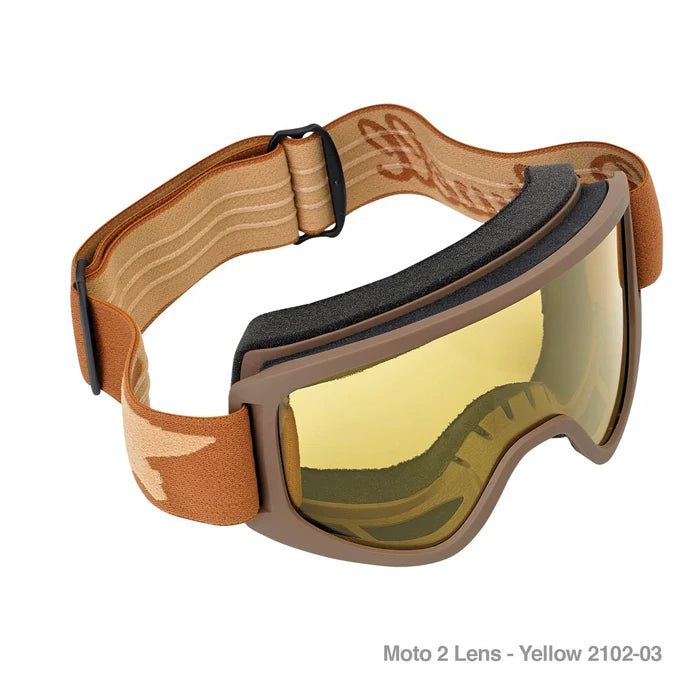 Biltwell - Moto 2.0 Goggle Lens - Yellow