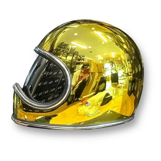 SPACE HELMET FINAL EDITION GOLD CHROME スペースヘルメット ゴールドメッキ