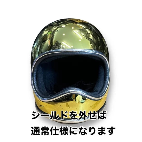 SPACE HELMET FINAL EDITION GOLD CHROME スペースヘルメット ゴールドメッキ