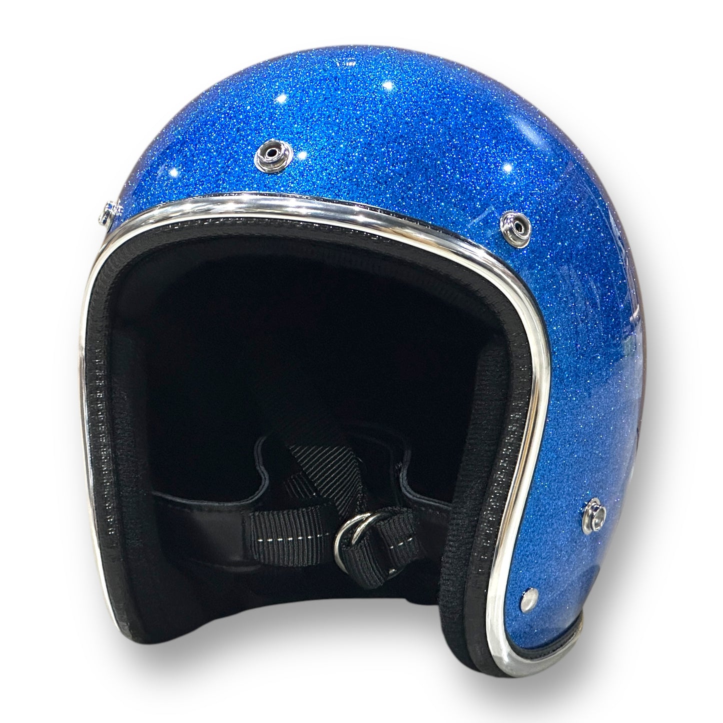 GLITTER 3/4 HELMET グリッターヘルメット BLUE/青