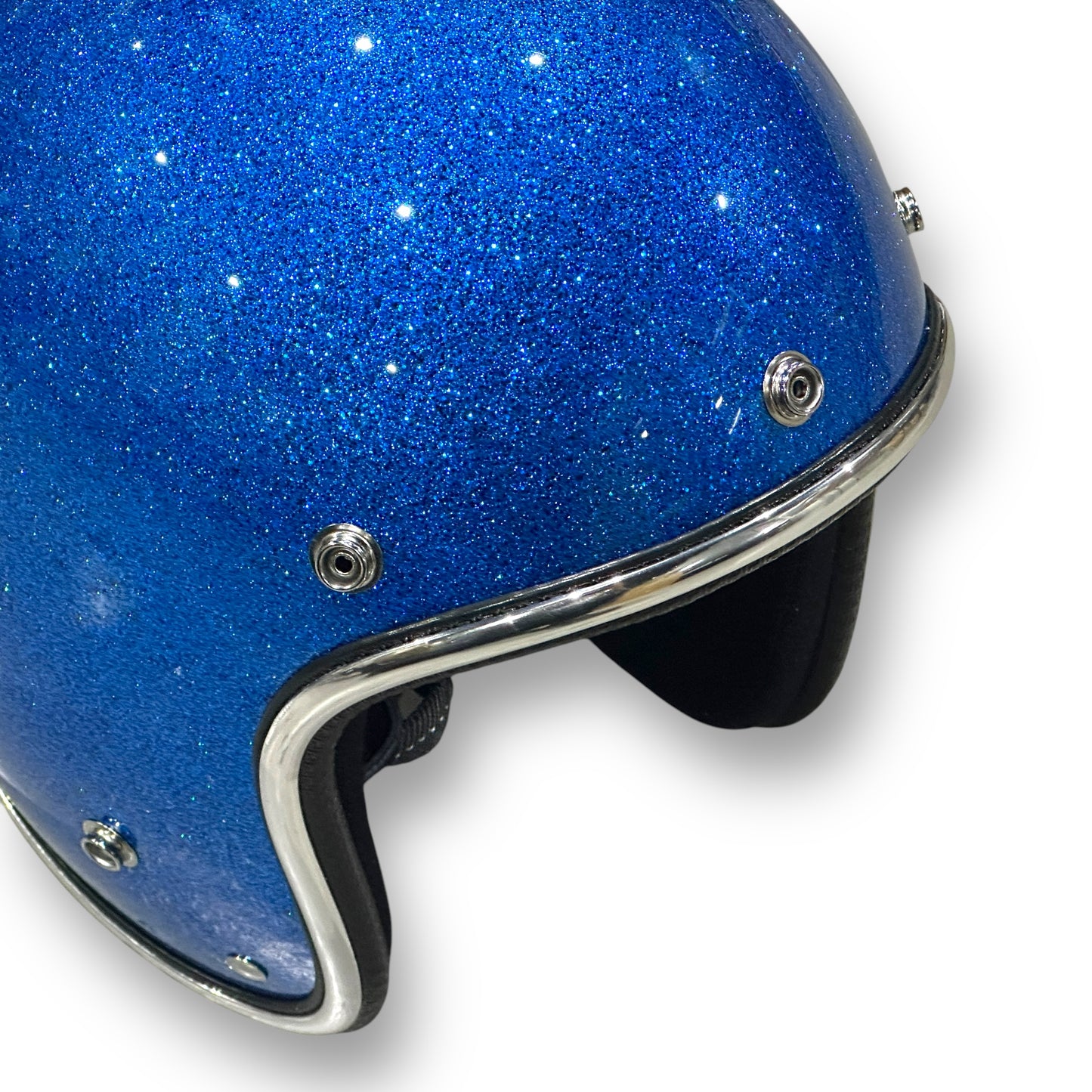 GLITTER 3/4 HELMET グリッターヘルメット BLUE/青