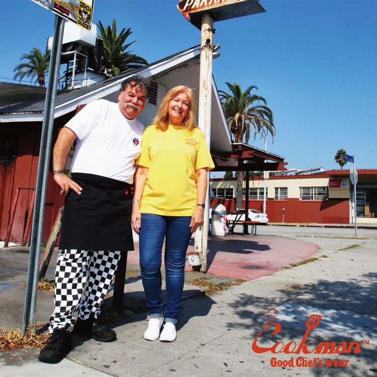 シェフパンツ Chef Pants Checker Black 231-32831
