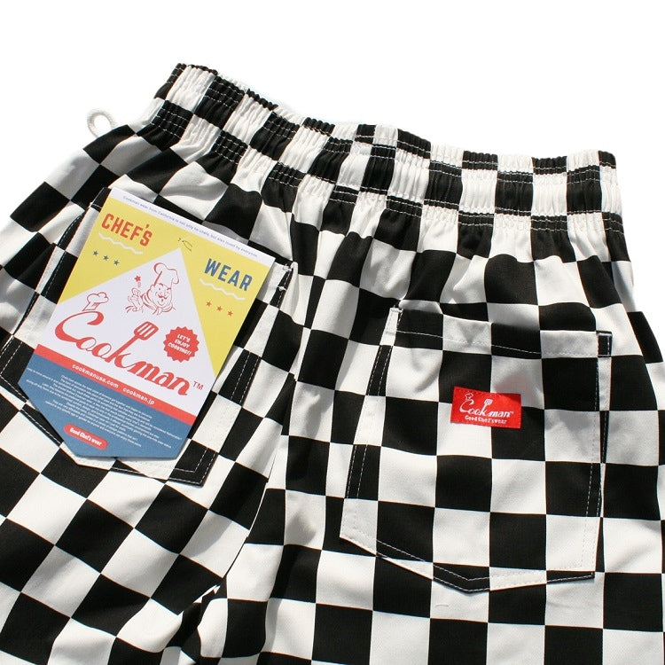 シェフパンツ Chef Pants Checker Black 231-32831