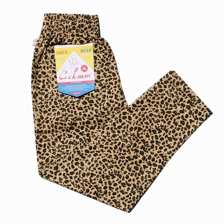 シェフパンツ Chef Pants Leopard 231-31881