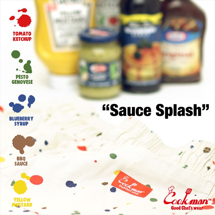 シェフパンツ Chef Pants Sauce Splash 231-32854
