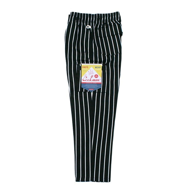 シェフパンツ Chef Pants Cargo Stripe Black 231-93885