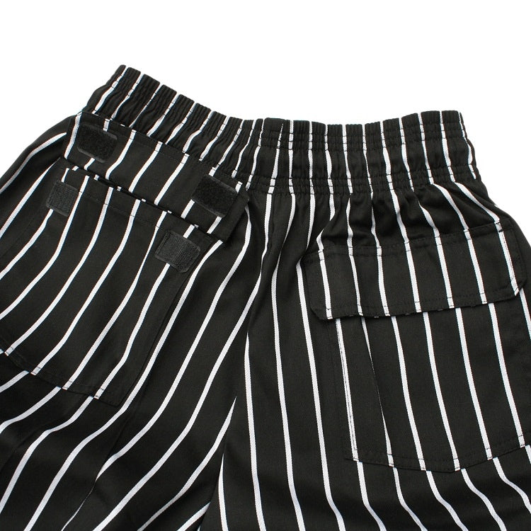 シェフパンツ Chef Pants Cargo Stripe Black 231-93885