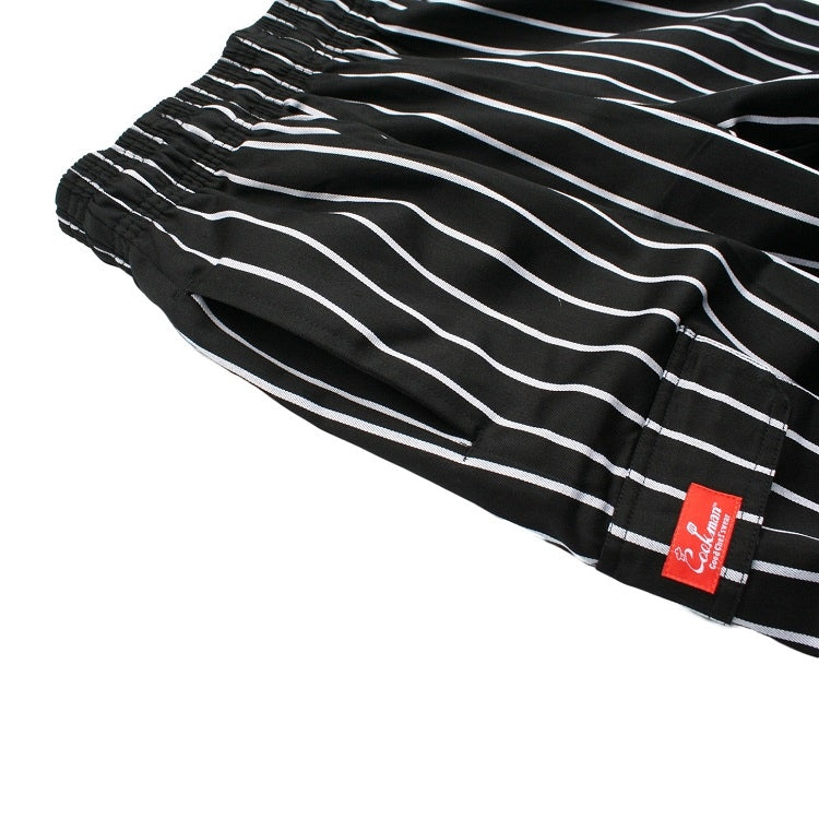 シェフパンツ Chef Pants Cargo Stripe Black 231-93885