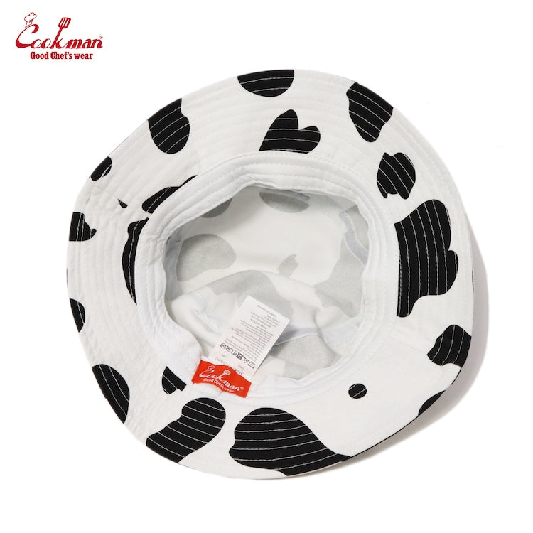 バケットハット Bucket Hat Cow White 233-31170