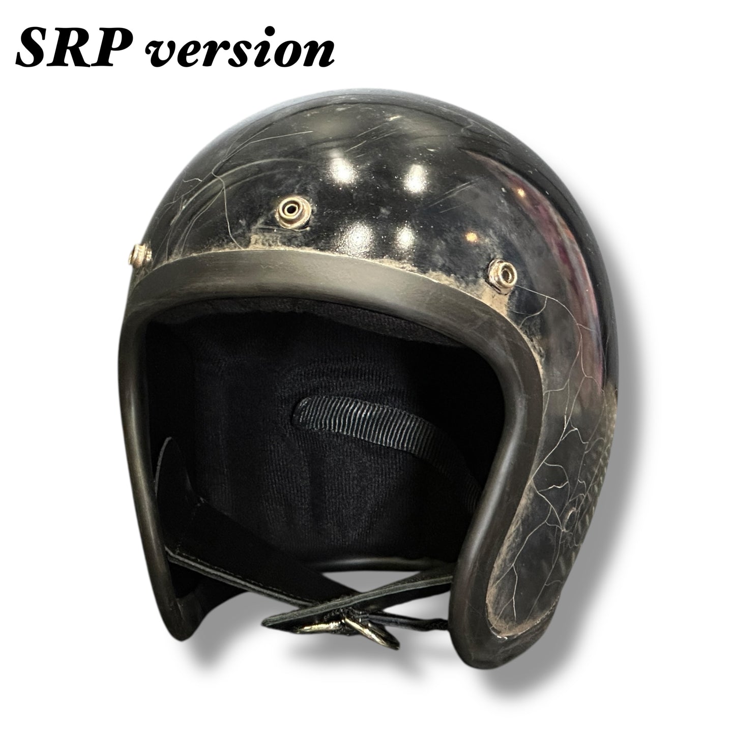 【SRP】LAC BLACK/ブラック PATINA 黒シングルストラップ