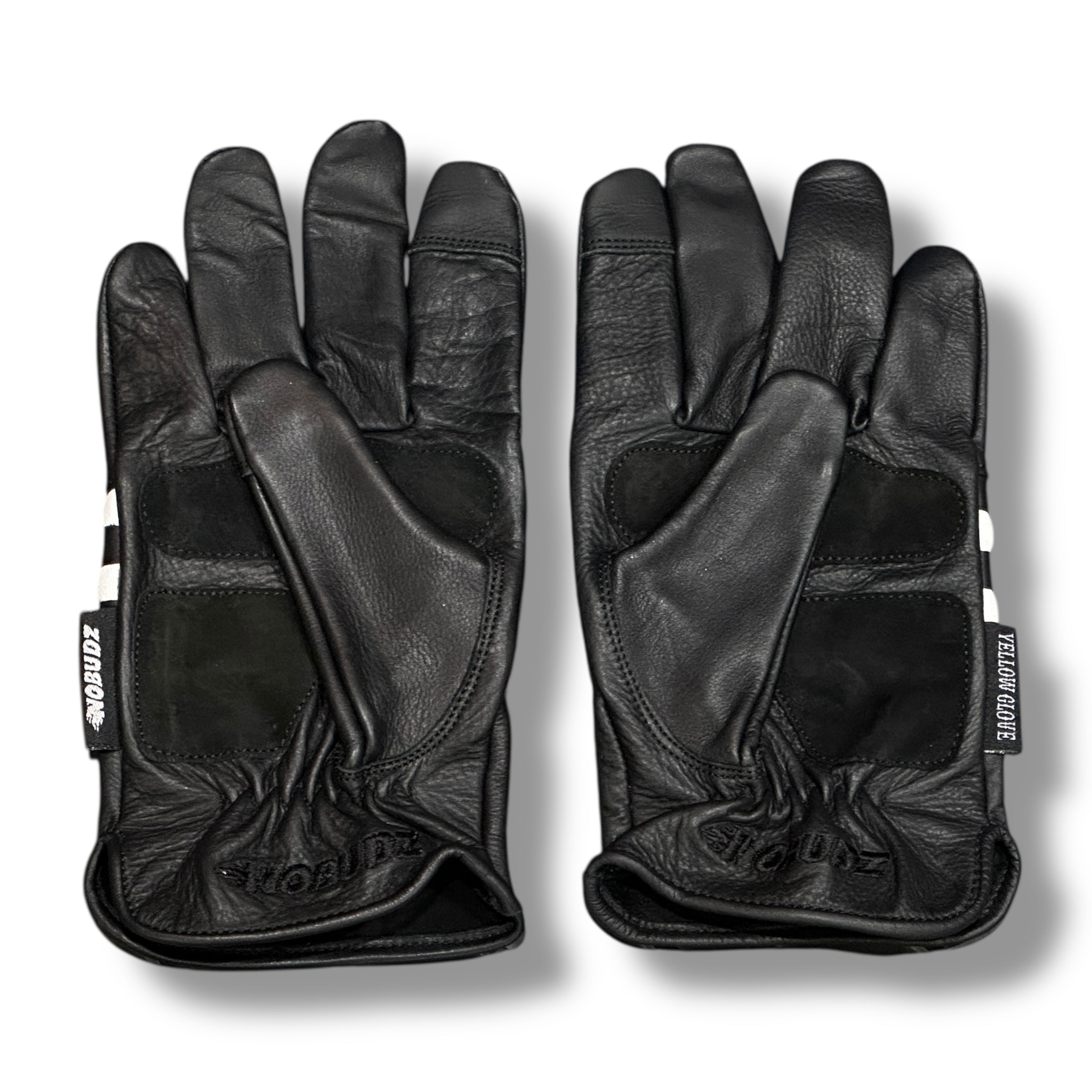 CHECKER GLOVE BLACK (nobudz/yellow glove) – NOBUDZ