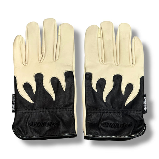 FIRE GLOVE BLACK (nobudz/yellow glove)