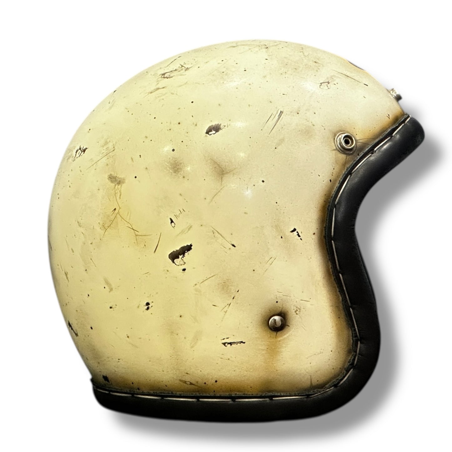 革巻きBEETLE LAC IVORY/アイボリー L.A.C PATINA version 白ダブルストラップ