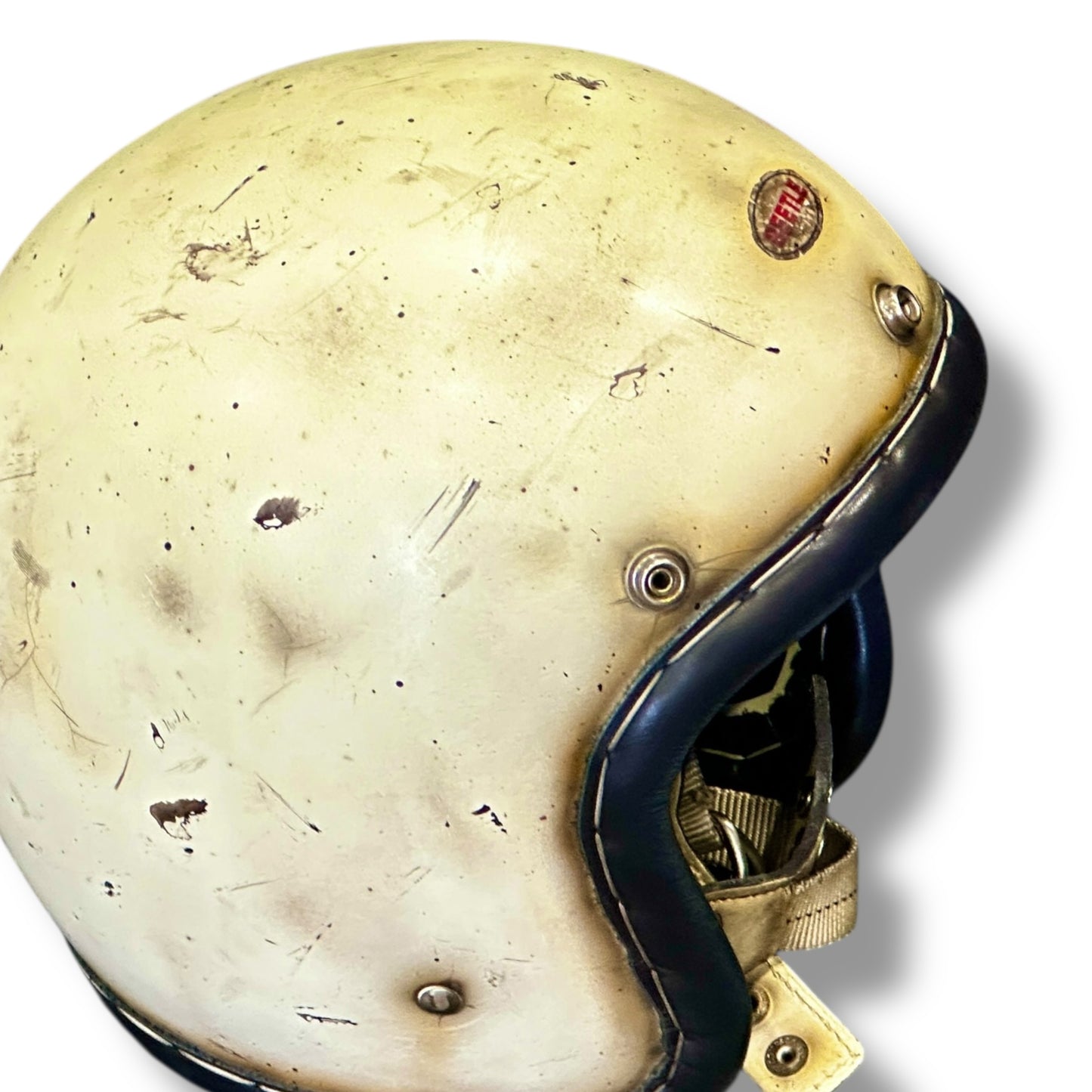 革巻きBEETLE LAC IVORY/アイボリー L.A.C PATINA version 白ダブルストラップ