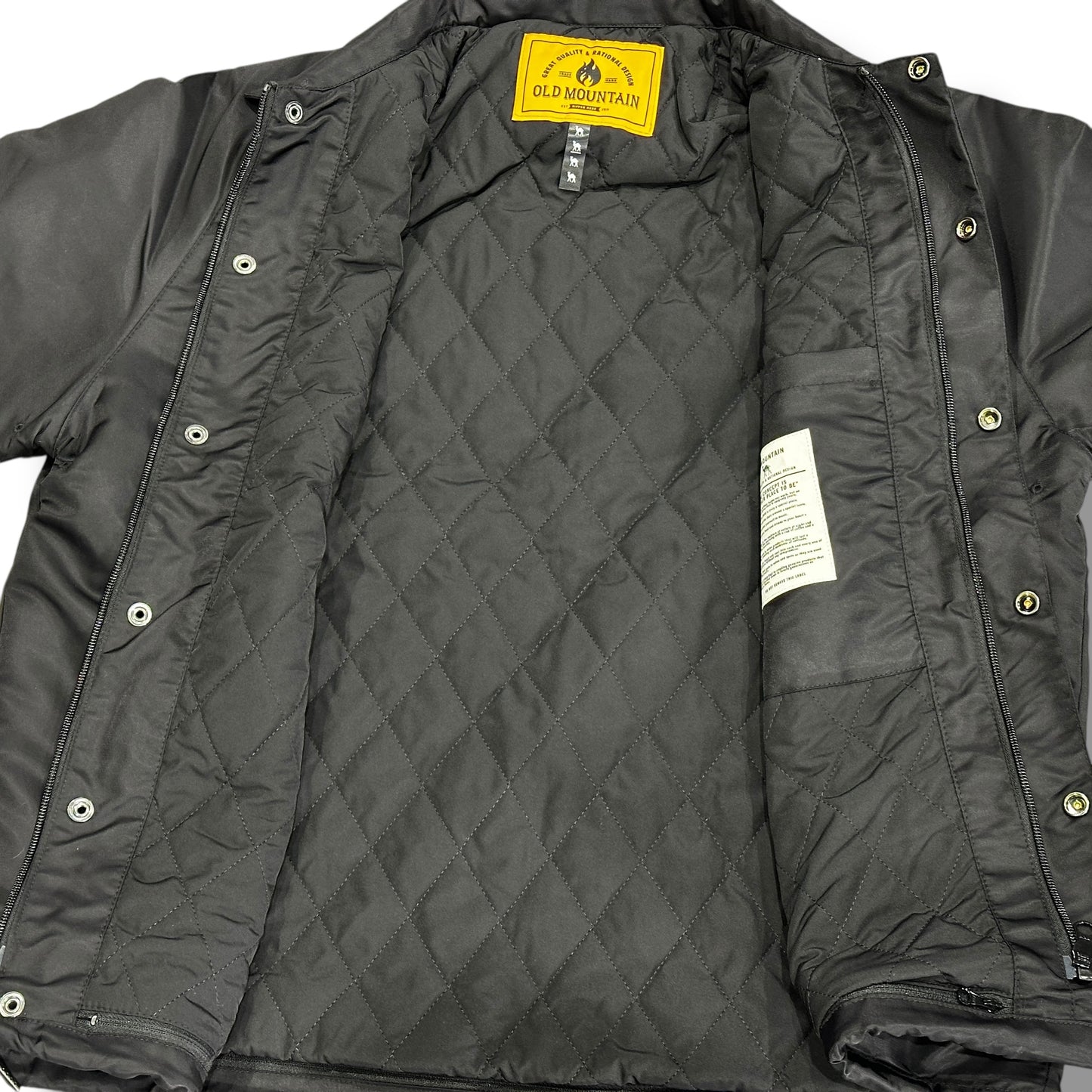 【予約】コーチジャケット Heavy ブラック w/OLD MOUNTAIN