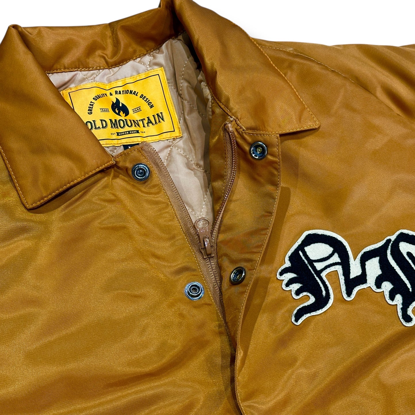 【予約】コーチジャケット Heavy キャメル w/OLD MOUNTAIN