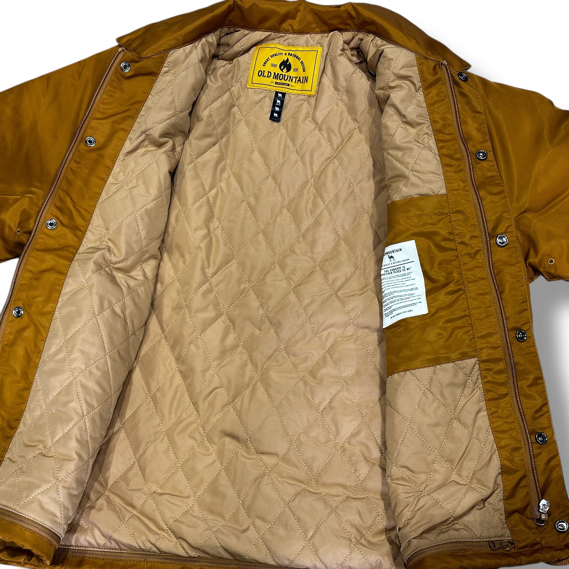 nonnative｜オーバーダイ仕上げのMASTERジャケット（キャメル・2） コーチジャケット Heavy キャメル w/OLD MOUNTAIN – NOBUDZ