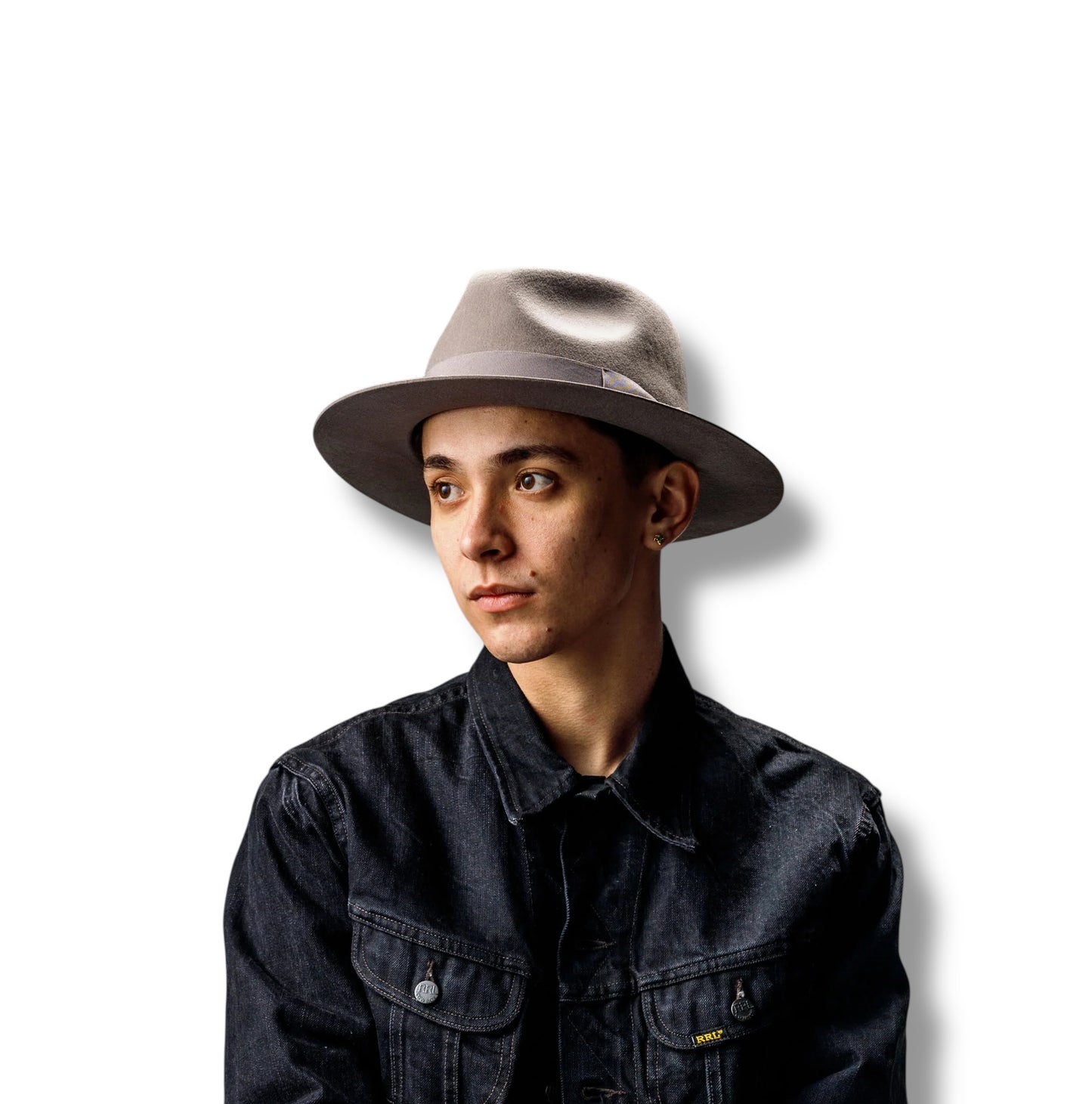 MIDDLE BRIM FLAT HAT