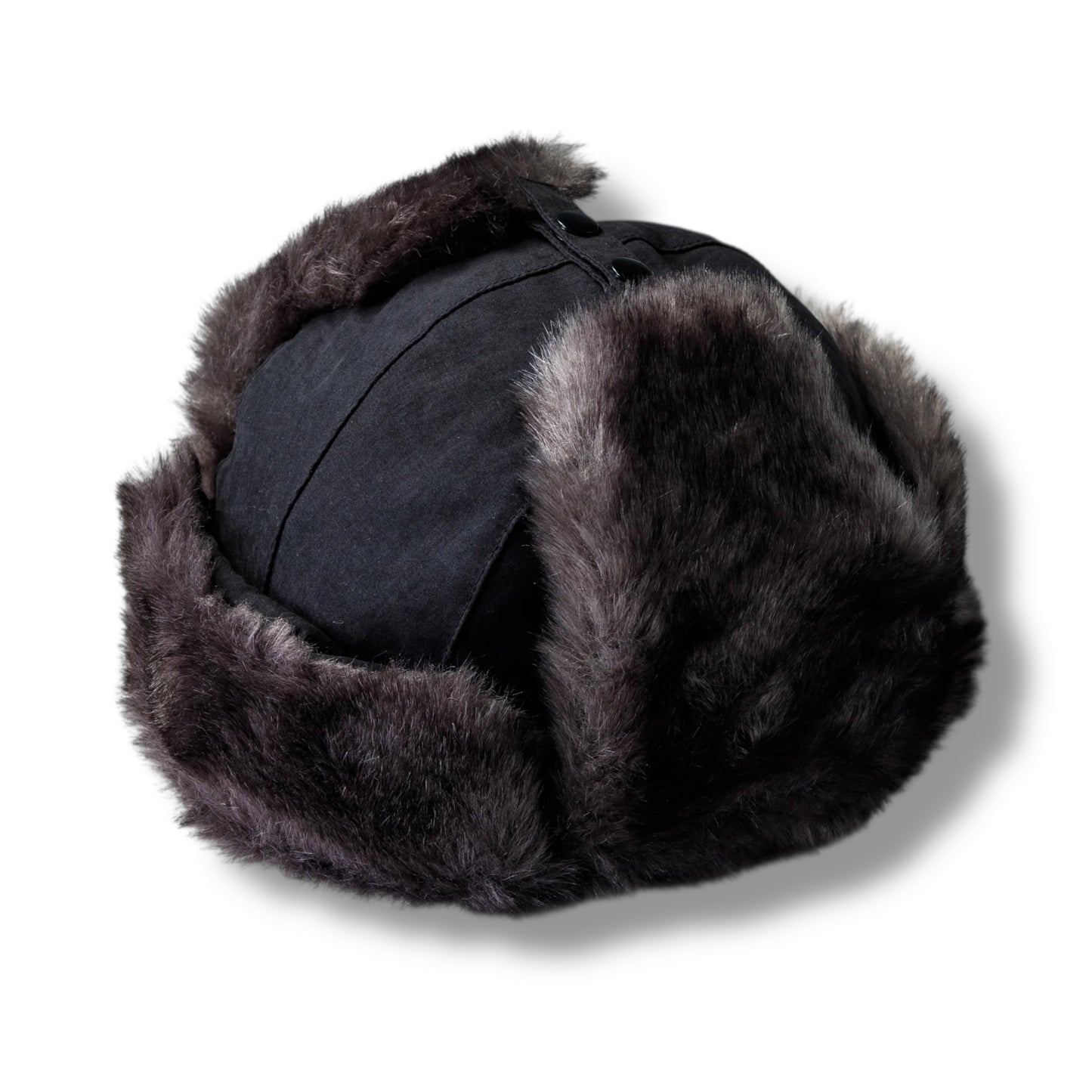 FAKE SUEDE FLIGHT CAP