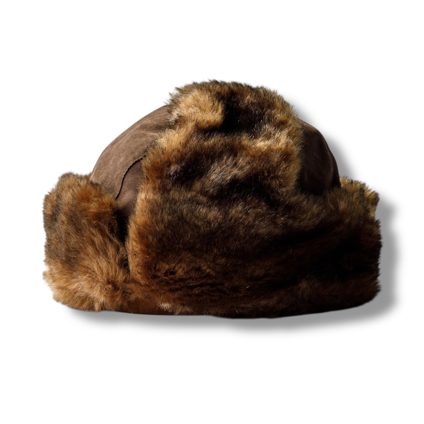 FAKE SUEDE FLIGHT CAP