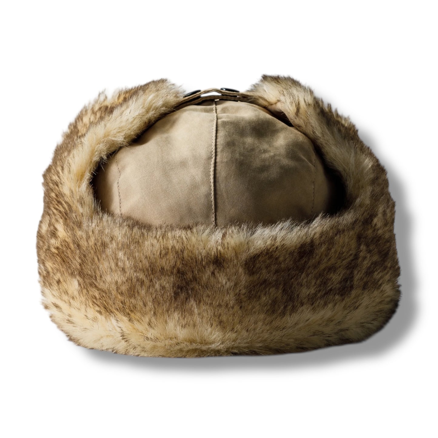 FAKE SUEDE FLIGHT CAP