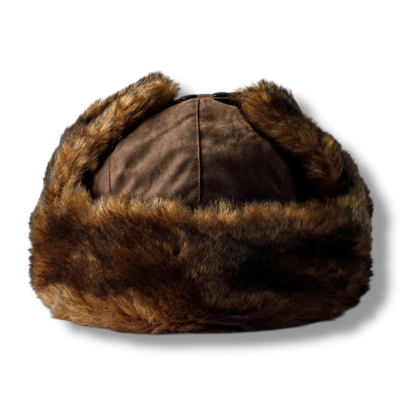 FAKE SUEDE FLIGHT CAP