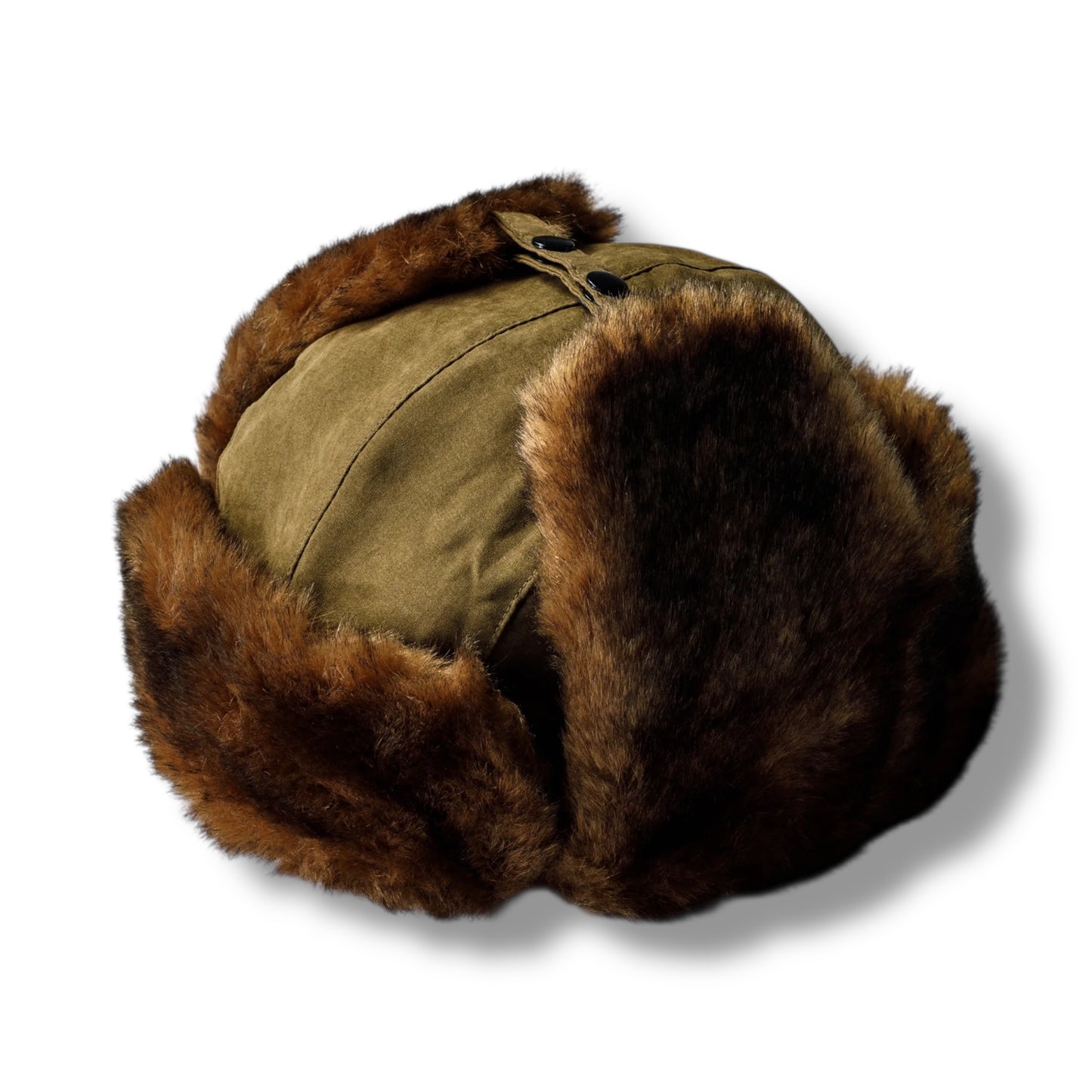 FAKE SUEDE FLIGHT CAP