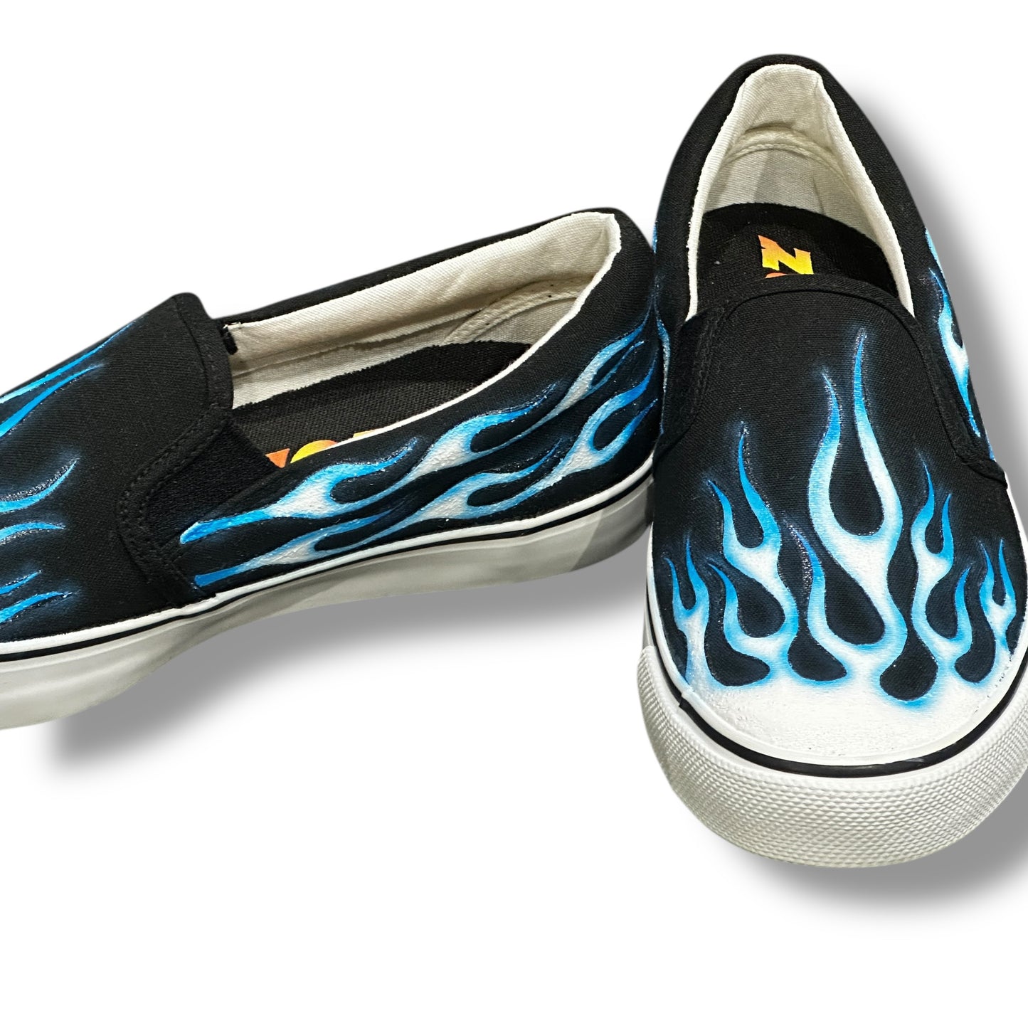FLAMES SHOES BLUE NOBUDZ EDITION