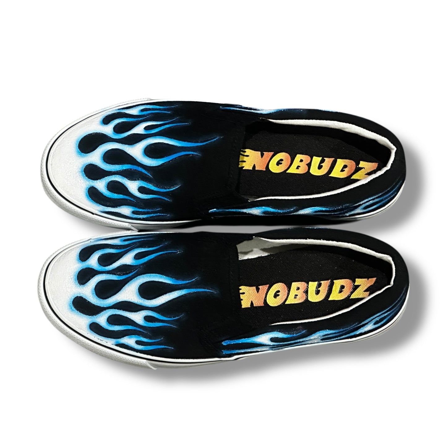 FLAMES SHOES BLUE NOBUDZ EDITION