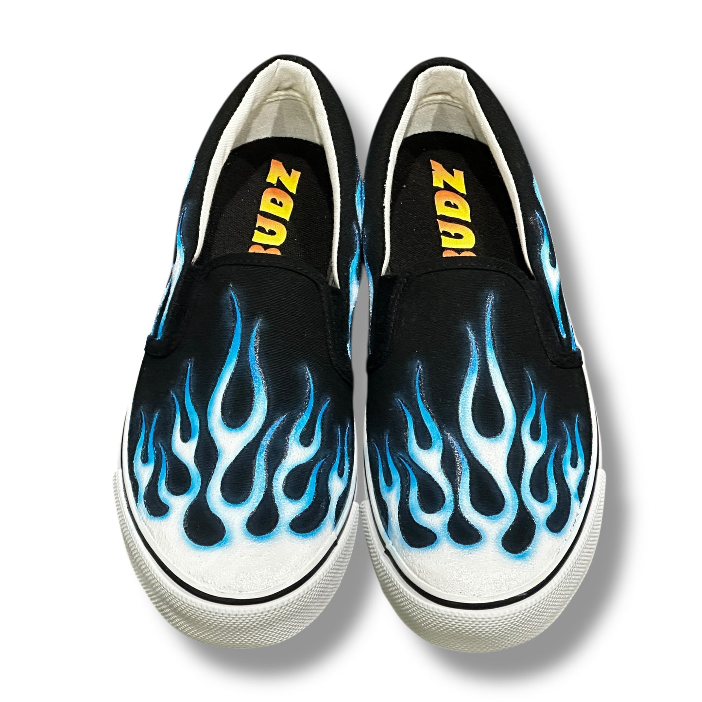FLAMES SHOES BLUE NOBUDZ EDITION