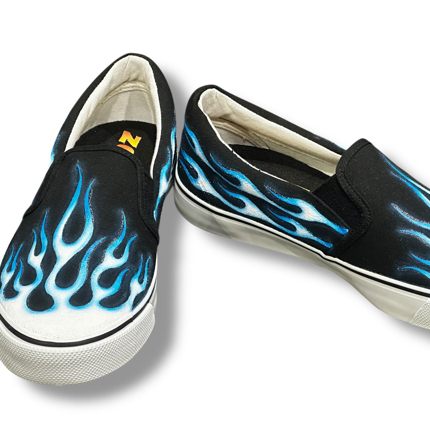 FLAMES SHOES BLUE NOBUDZ EDITION
