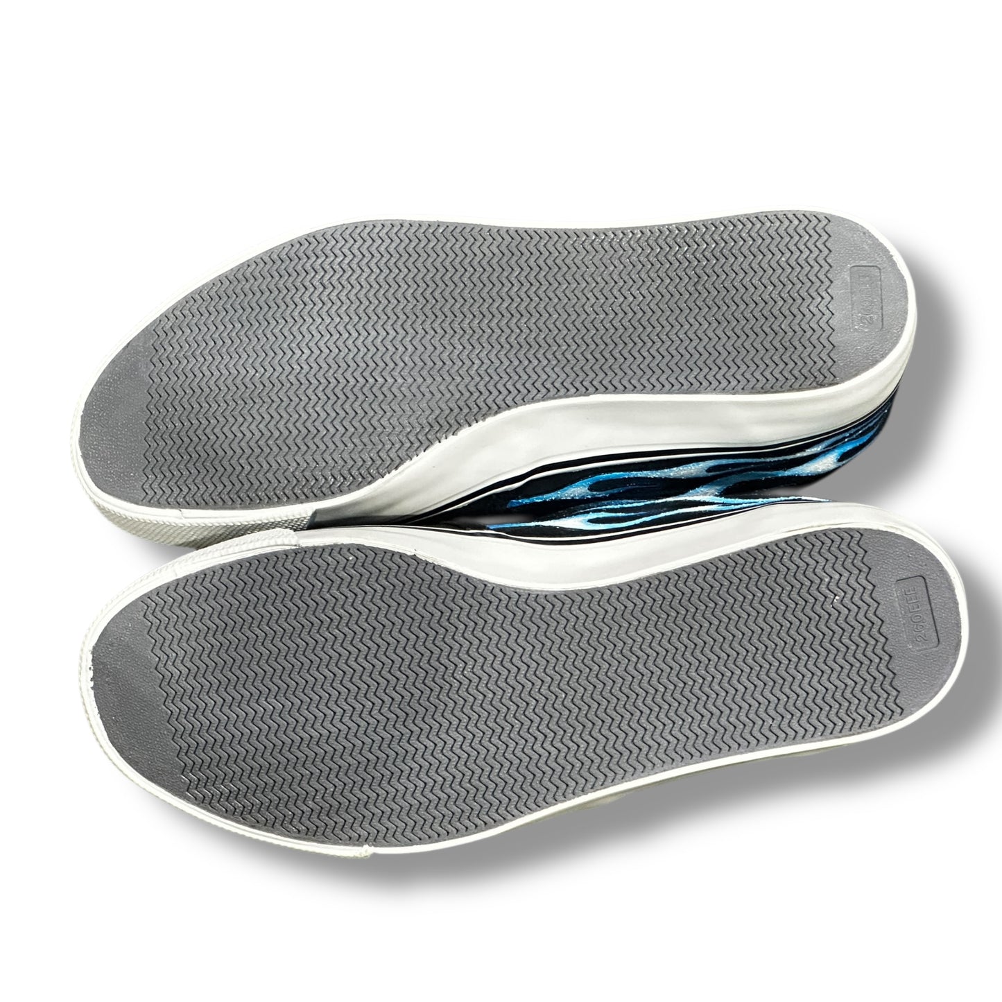 FLAMES SHOES BLUE NOBUDZ EDITION
