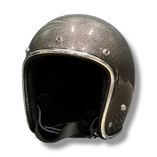 GLITTER 3/4 HELMET グリッターヘルメット GREY LST/グレイLST