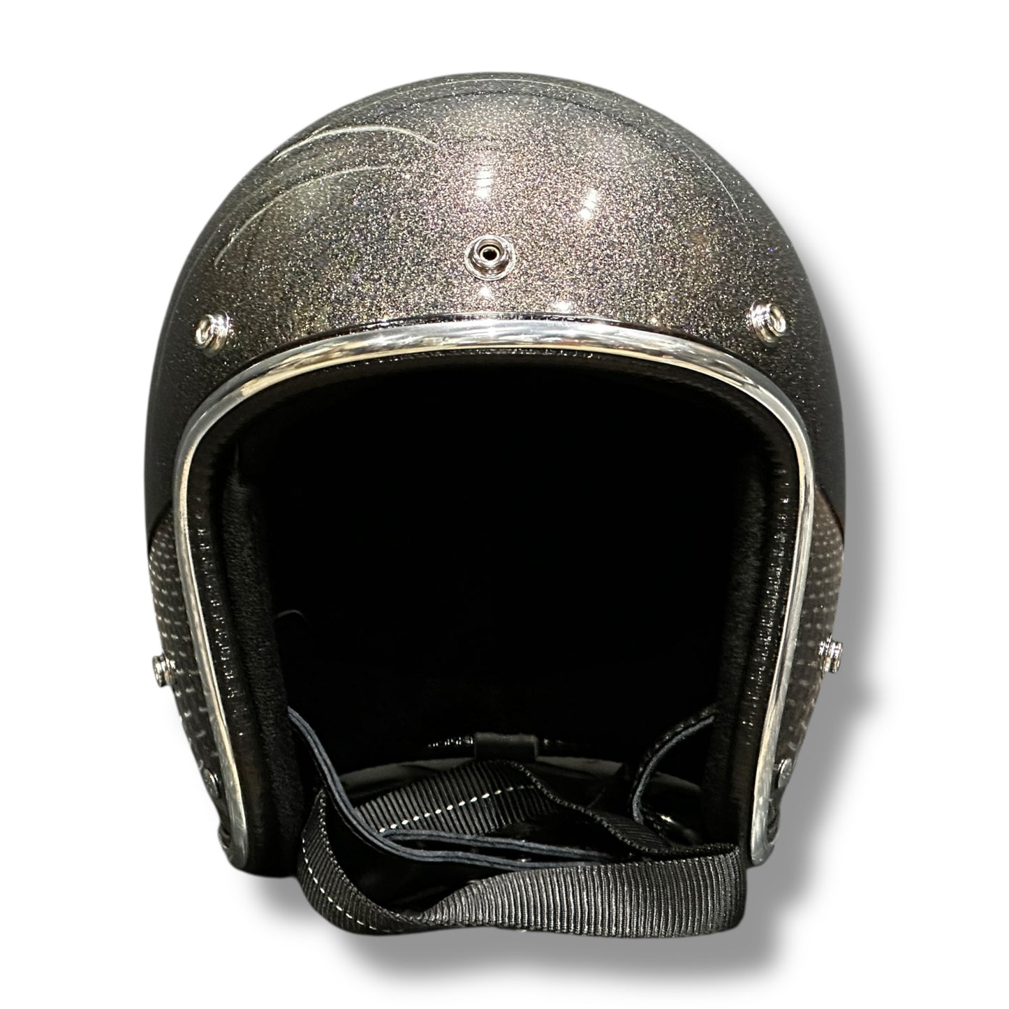 GLITTER 3/4 HELMET グリッターヘルメット GREY LST/グレイLST