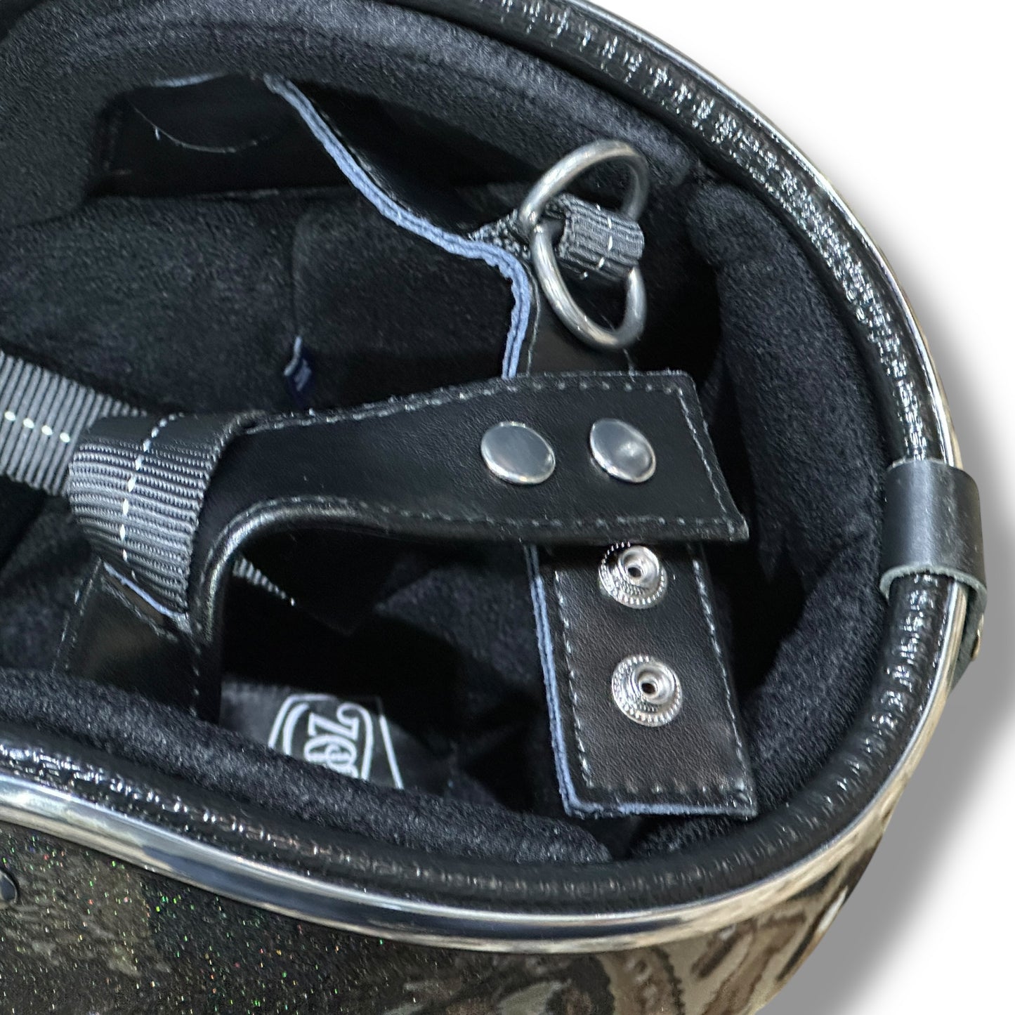 GLITTER 3/4 HELMET グリッターヘルメット GREY LST/グレイLST