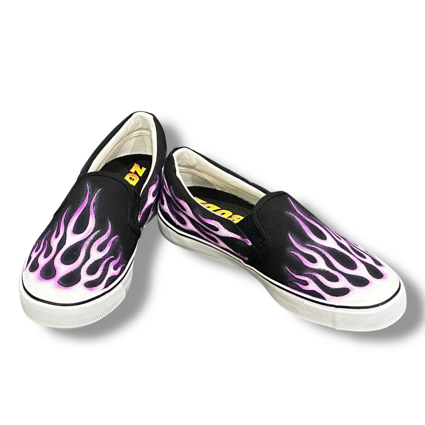 FLAMES SHOES PURPLE NOBUDZ EDITION