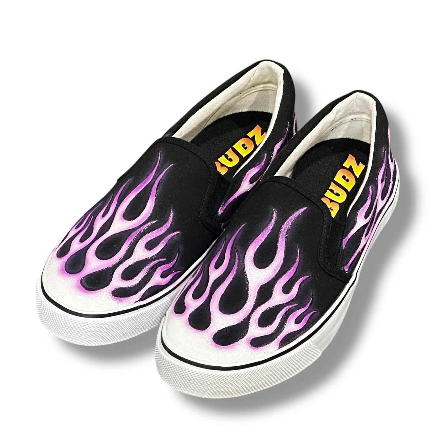 FLAMES SHOES PURPLE NOBUDZ EDITION