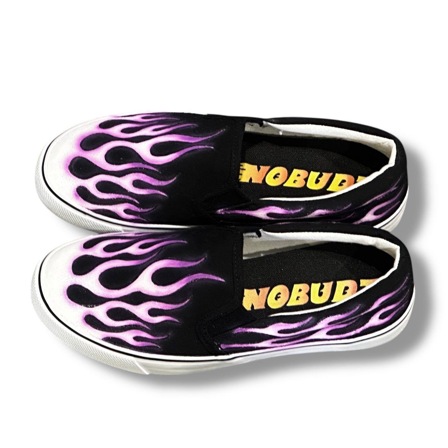 FLAMES SHOES PURPLE NOBUDZ EDITION