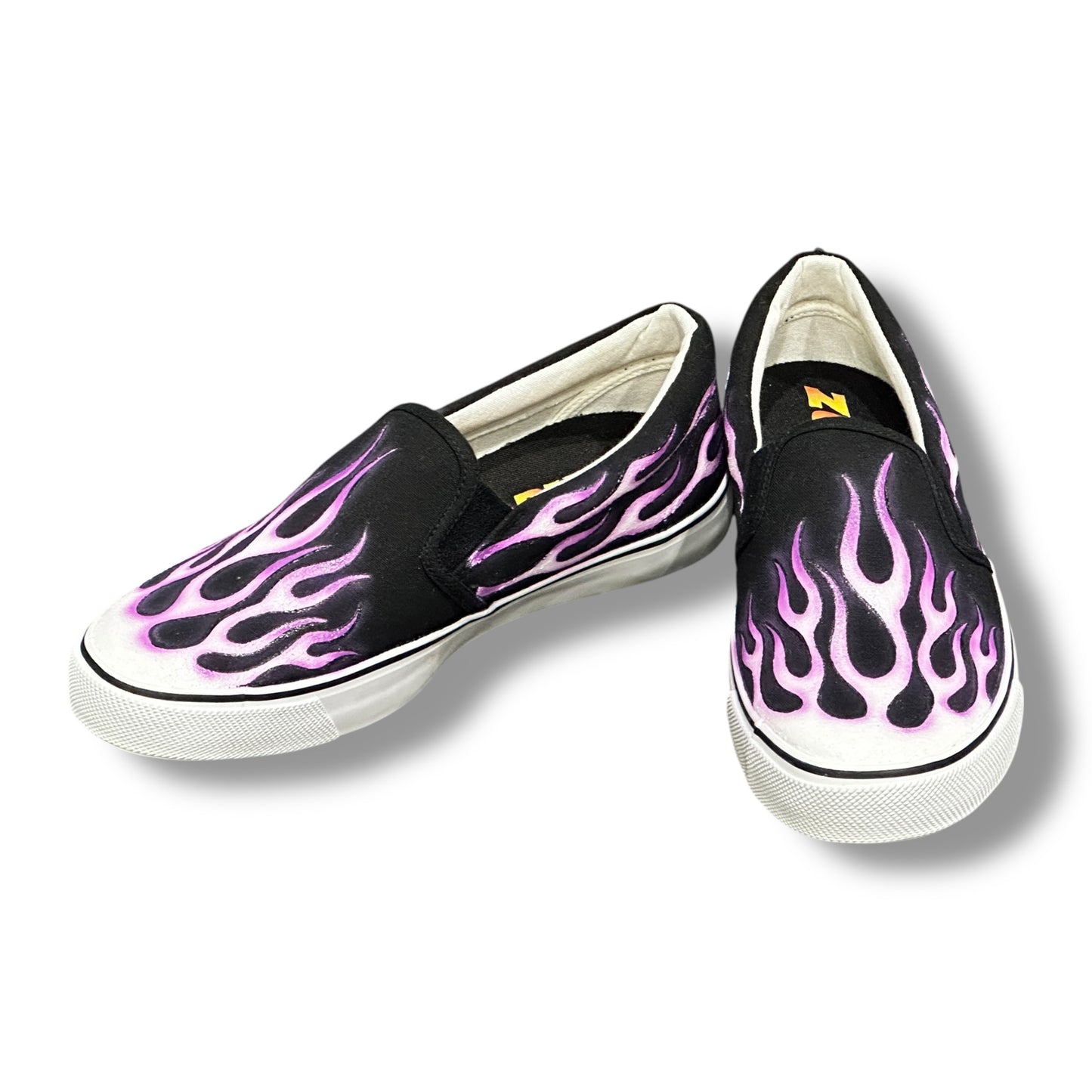 FLAMES SHOES PURPLE NOBUDZ EDITION