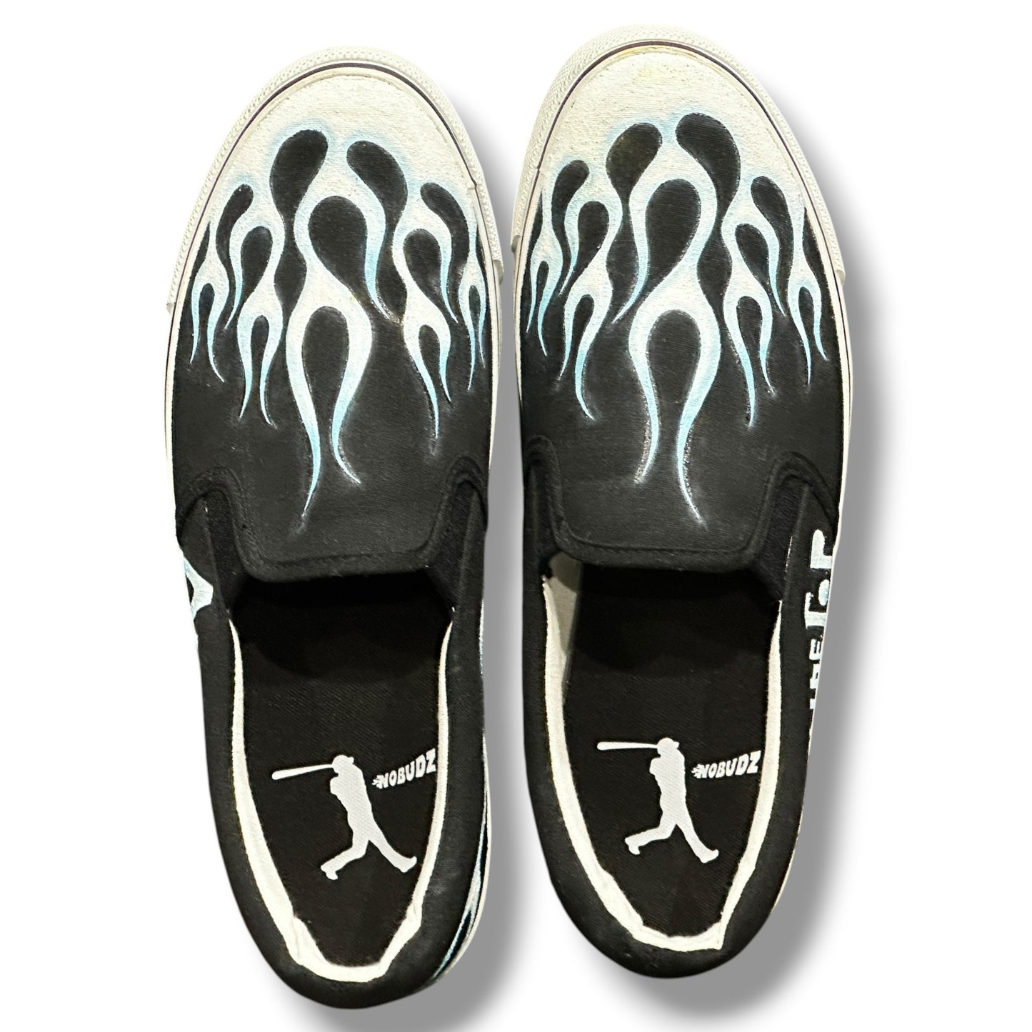 中田翔モデル FLAMES SHOES LIGHT BLUE NOBUDZ EDITION