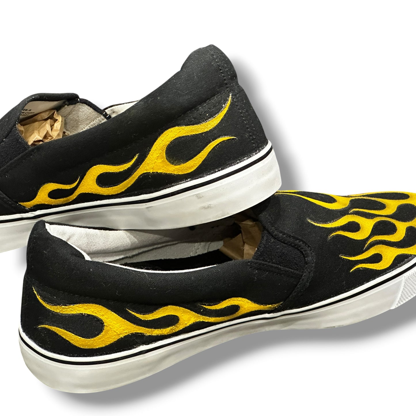 中田翔モデル FLAMES SHOES YELLOW NOBUDZ EDITION