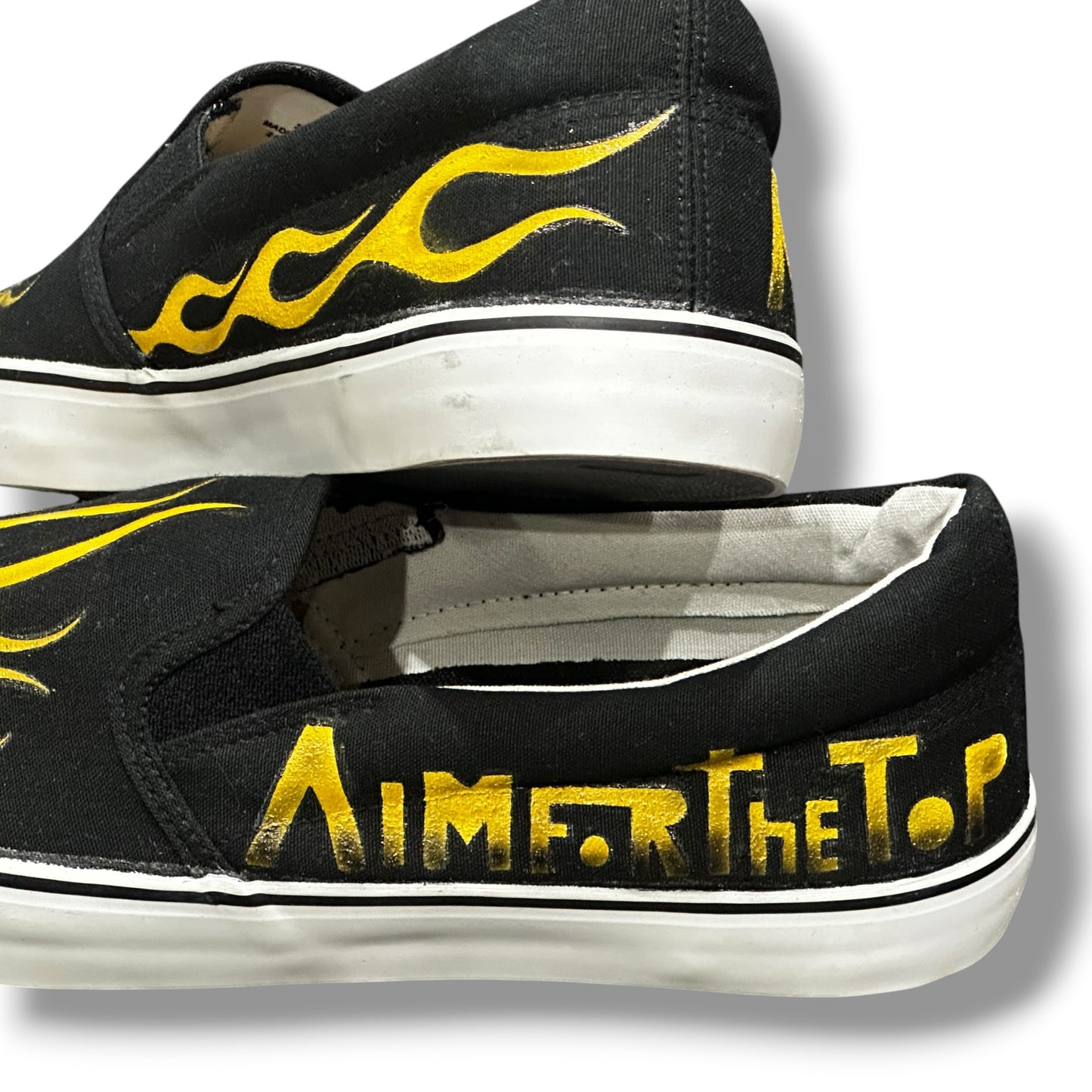 中田翔モデル FLAMES SHOES YELLOW NOBUDZ EDITION