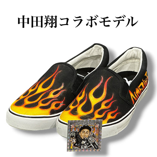 中田翔モデル FLAMES SHOES ORANGE NOBUDZ EDITION