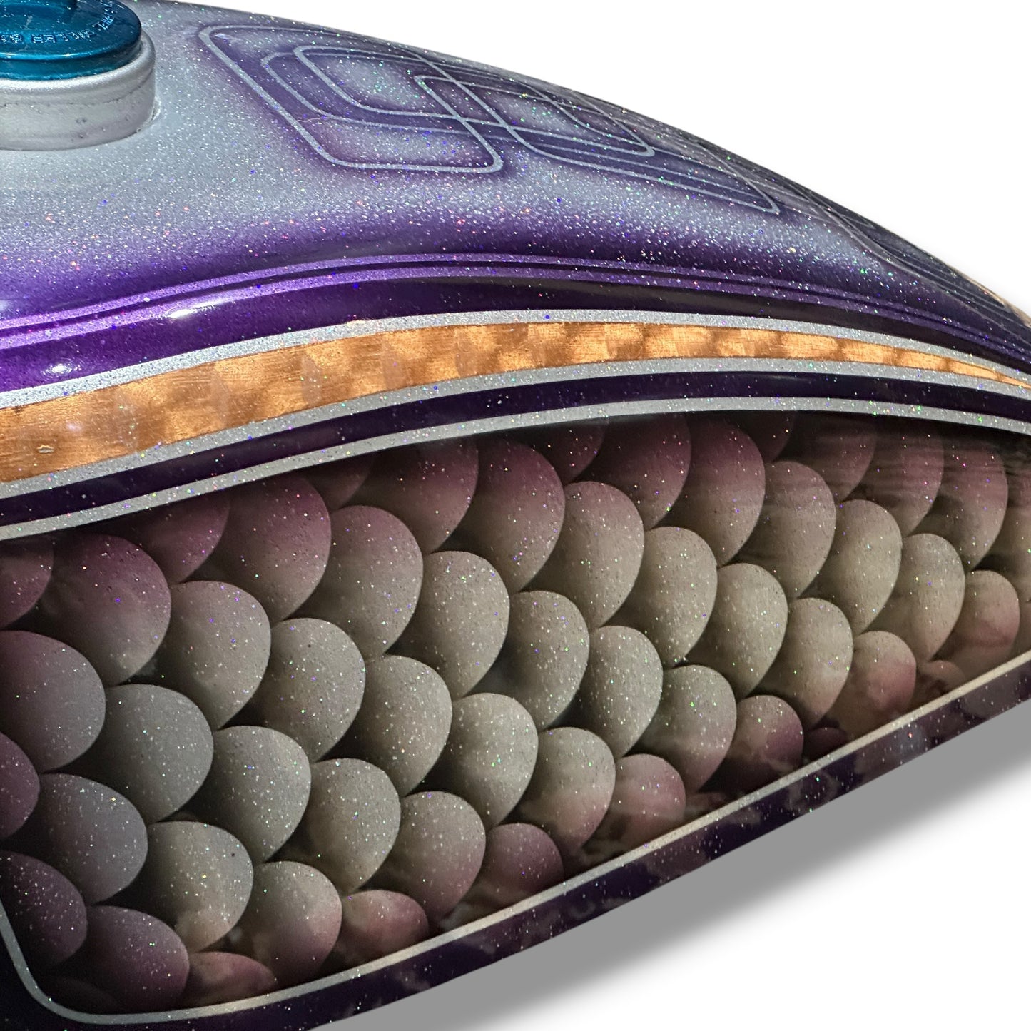 CUSTOM PAINT GAS TANK (PF091)