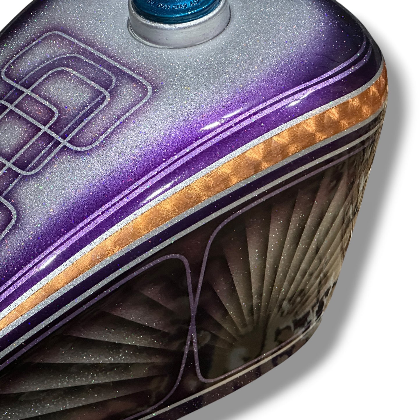 CUSTOM PAINT GAS TANK (PF091)