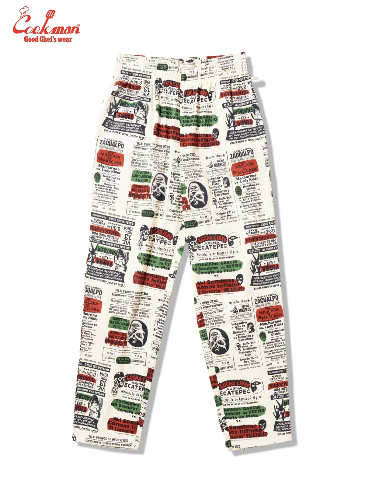シェフパンツ Chef Pants Lucha Libre 231-63801