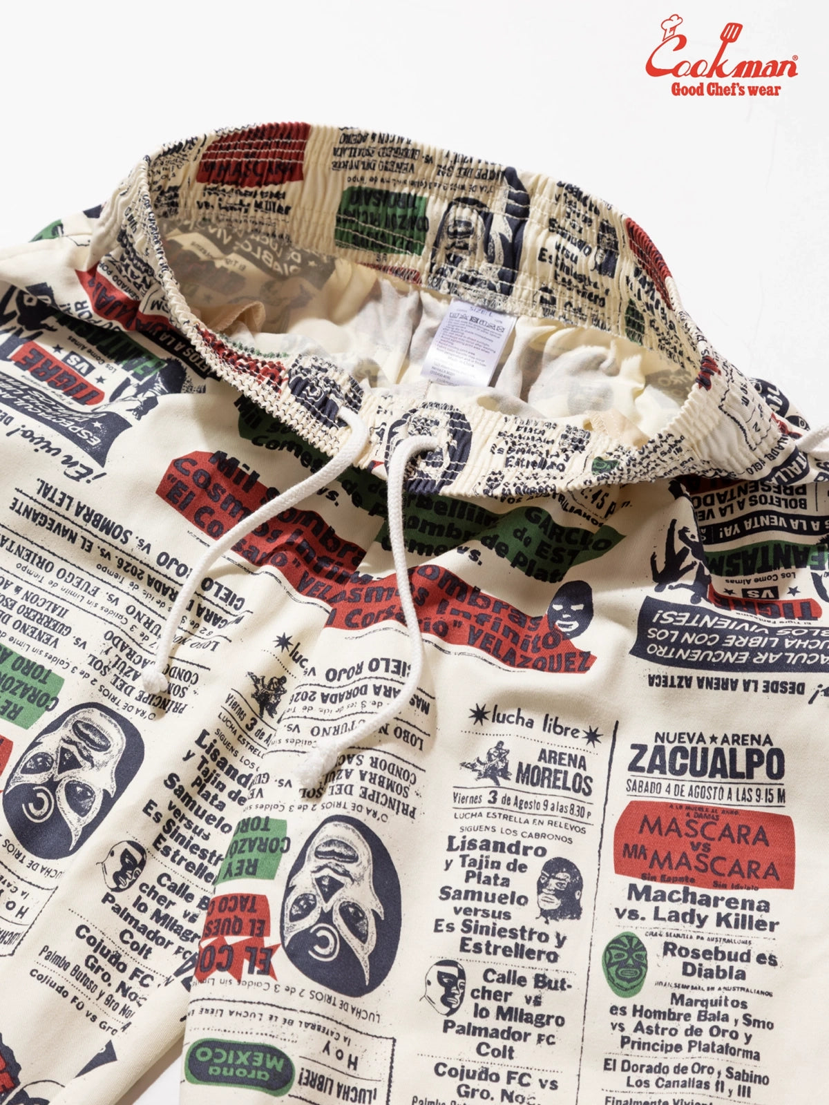 シェフパンツ Chef Pants Lucha Libre 231-63801