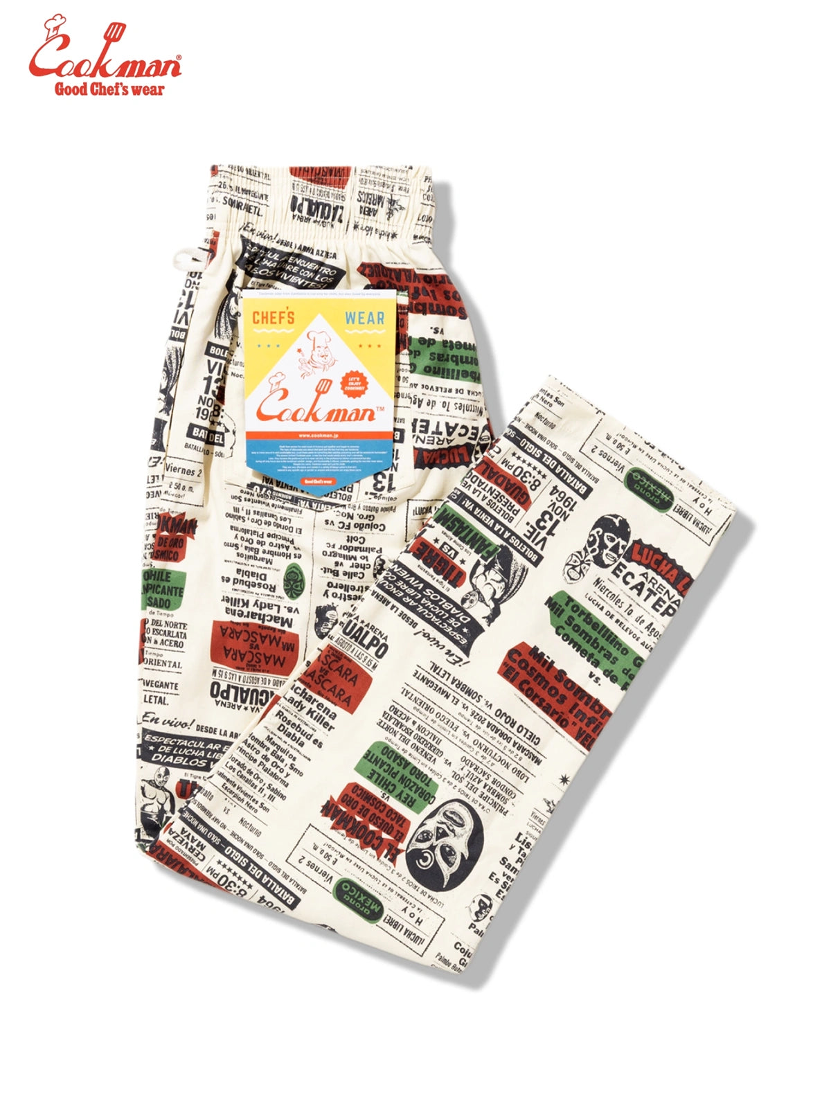 シェフパンツ Chef Pants Lucha Libre 231-63801