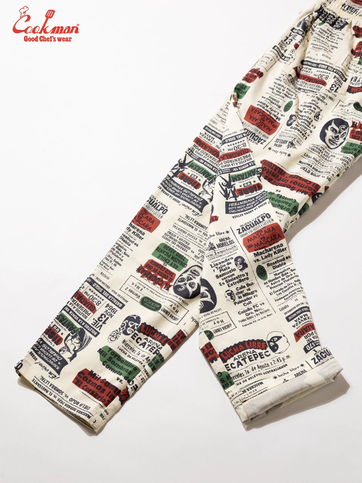 シェフパンツ Chef Pants Lucha Libre 231-63801